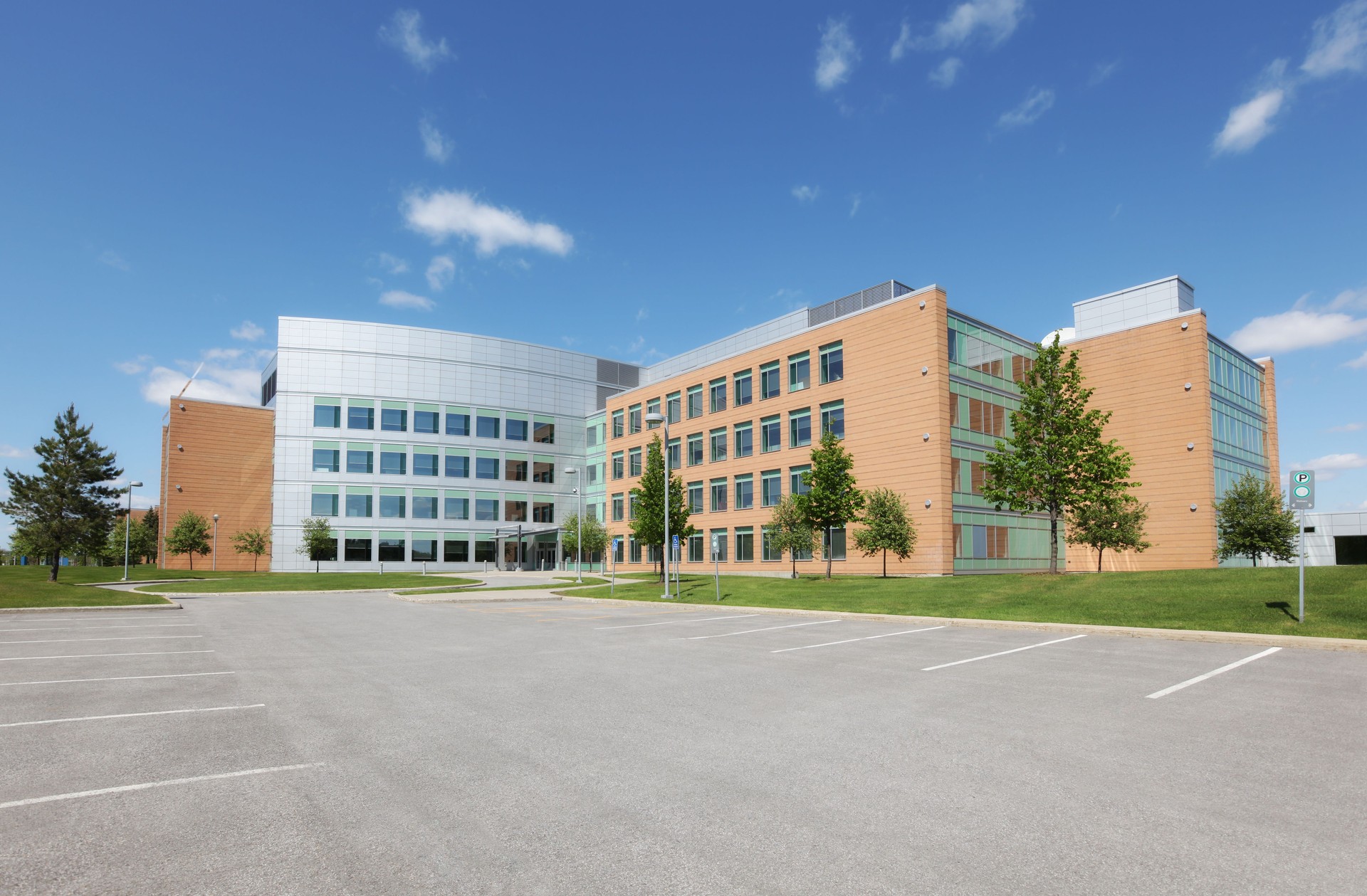 Modern Institute Building Exterior